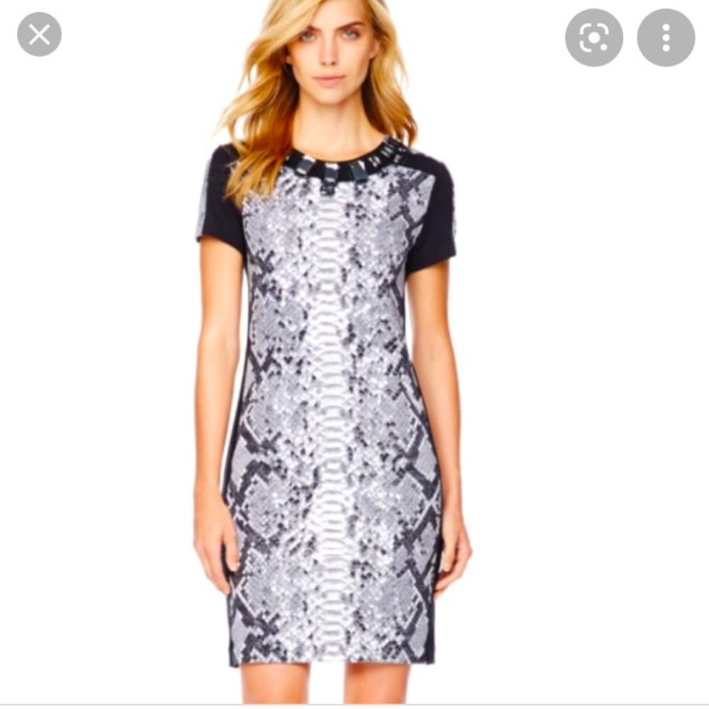 Michael Kors Snakeskin Minidress